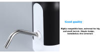 Bomba De Agua Automática Eléctrica USB Recargable Dispensador De Bebida Con Interruptor Automático Para Botella - details 5