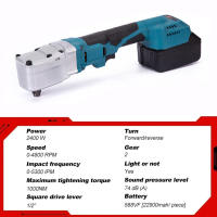 Llave de trinquete eléctrica sin escobillas, 1000NM, 1/2 pulgadas, tuerca de tornillo de extracción, herramienta eléctrica de reparación de automóviles para batería Makita de 18V - details 1