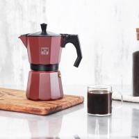 Cafetera Italiana Cecotec Cumbia Mokclassic 1200 Garnet de aluminio para 12 tazas, color granate - details 1