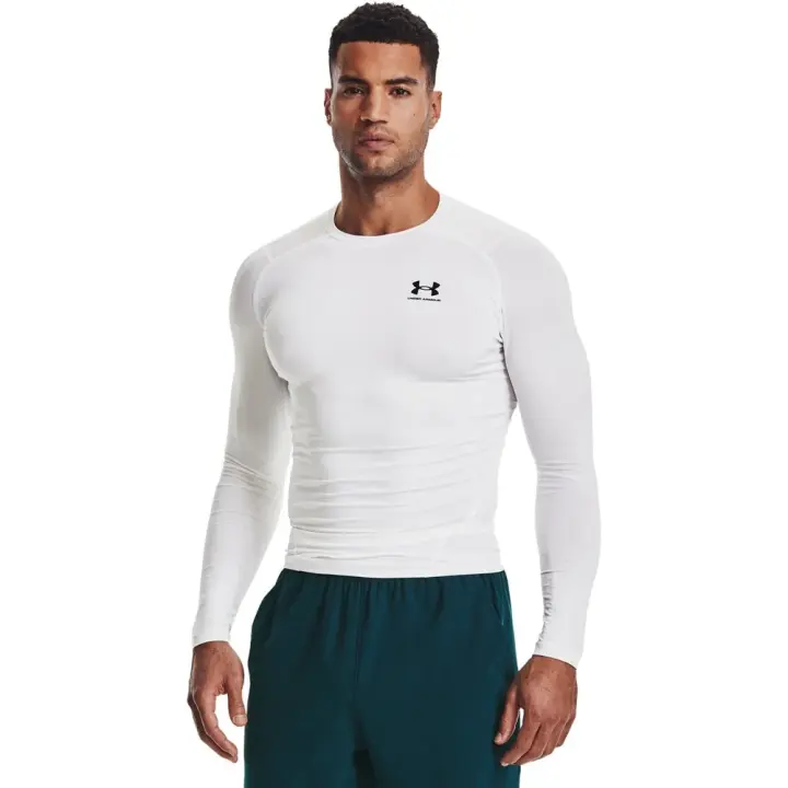 Ropa hombre Camisetas Under Armour Camiseta Heatgear Blanco - 1