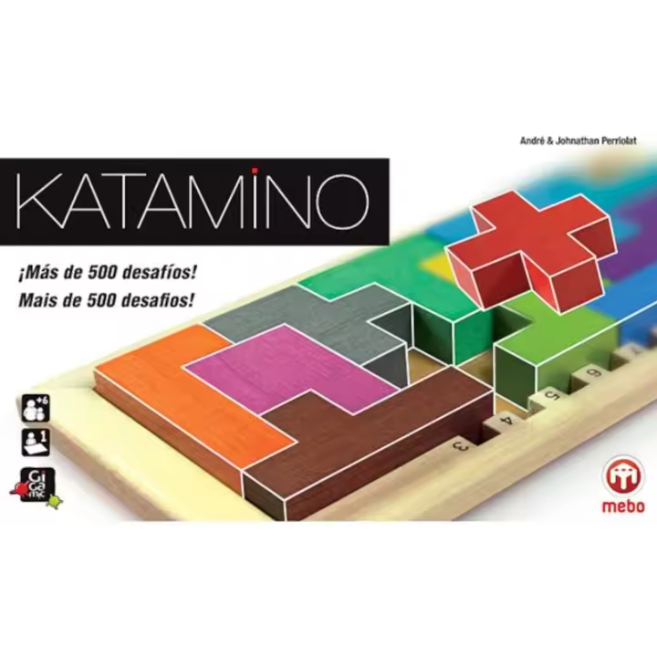 Gigamic Juego de Mesa Katamino - Rompecabezas y Desafío Intelectual para Desarrollar Habilidades Cognitivas - 1
