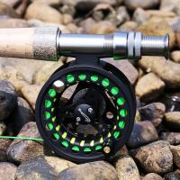 Carrete De Pesca Al Fly Sougayilang CNC Machined Aluminio Cuerpo Acero Inoxidable Eje Principal Knob Antideslizante 5/6 Pesca - details 12