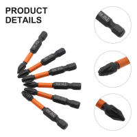Juego De 6 Piezas De Puntas De Encendedor Magnéticas PH1 PH2 PH3 PZ1 PZ2 PZ3 Con Portabrocas Hexagonal Para Herramientas Manuales - details 20