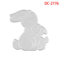 Cortadores De Metal Para Decoración De Pascua Conejos Conejitos Y Huevo Múltiples Uso En Scrapbooking Álbumes De Fotos Y Cartas DIY - details 30