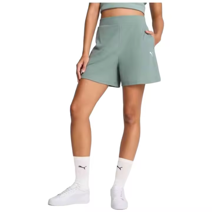 Pantalon Corto Puma  para mujer en color verde - 1