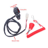 1Pc Interruptor De Parada Para Motocicleta Y Cuerda De Seguridad Universal Para Manillar De 22mm Para Scooter - details 6