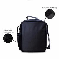 Set De Tres Piezas Buzo Antigua Con Estampado De Gato Cartoon Cuerda De Hombro Curvada Ajustable Bolsa Mensajera De Malla De Alta Capacidad Impermeable - details 4