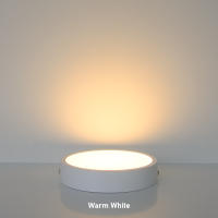 Lámpara De Techo Redonda Moderna LED 220V 8W/16W/22W/30W Para Sala De Estar Dormitorio Cocina Iluminación Aluminio Blanco - details 6
