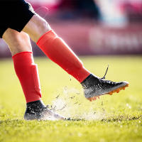 Pareja De Medias De Protección Para Pierna Para Hombres Y Mujeres Calcetines De Rodilla Para Fútbol Y Soccer - details 4