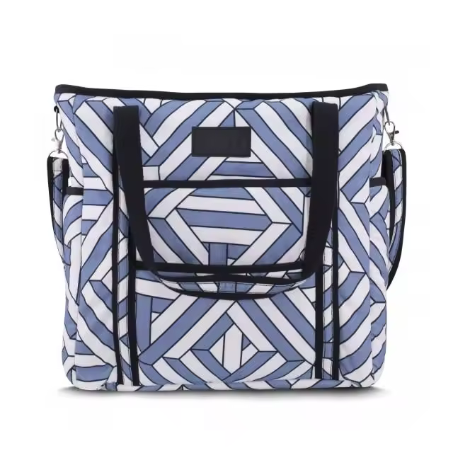 Jyoko Bolso Carro Bebé Diamond Blue Geométrico Resistente - 1