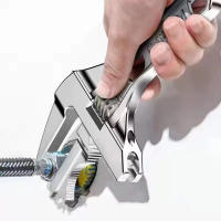 Llave De Mano Corta De Aleación De Aluminio Con Abertura Grande Multifuncional Para Baño Y Calentadores De Agua - details 4