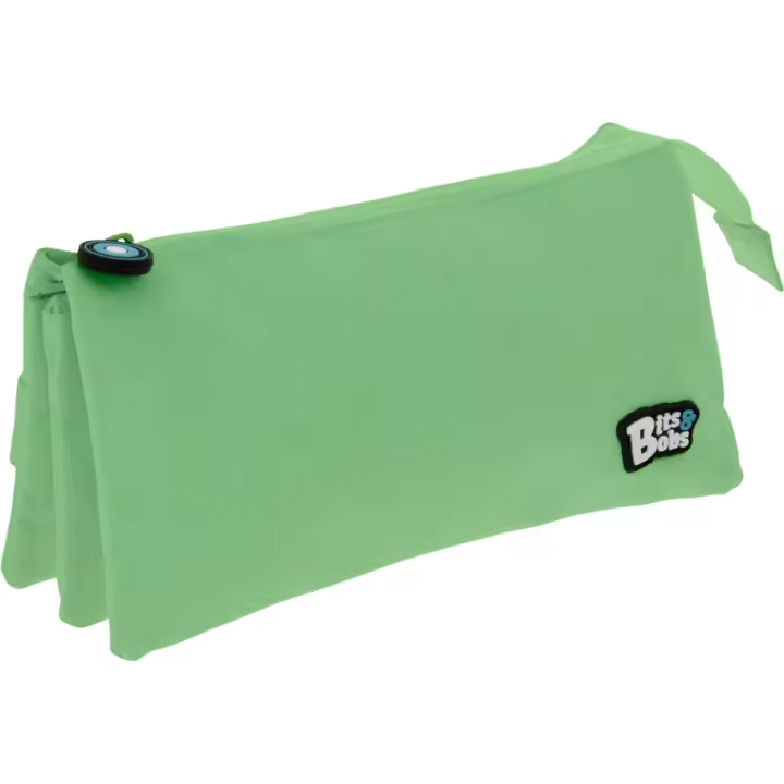 GRAFOPLAS PORTATODO TRIPLE PLANO BITS&BOBS VERDE MINT BITS&BOBS 14x23x12 Cms. - 1