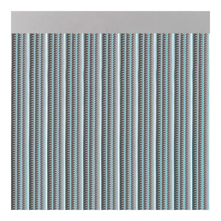 CORTINA PARA PUERTA MODELO "LISBOA" COLOR GRIS 90x210cm M63581 ACUDAM - 1