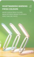 Lámpara De Escritorio LED Protección Ocular Luz Nocturna Cargable Plegable Toque Super Brillante Regulación Sin Pasos Fuentes De Alimentación USB - details 14