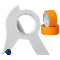 Máquina De Pegatinas De Cinta Fácil Con 2 Rollos De Cinta Aplicador De Cinta Adhesiva Para Pintura De Paredes Y Piso Y Empaquetado APWIKOGER - details 12