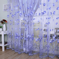 Cortinas De Tulle Modernas Y Sencillas Para Sala De Estar Dormitorio Infantil Y Cocina En Poliéster Suave Y Cómoda Transmisoras De Ventana - details 49