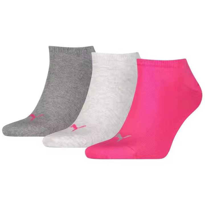 Calcetines Puma Quarter Plan 3Pack para mujer en color multicolor - 1