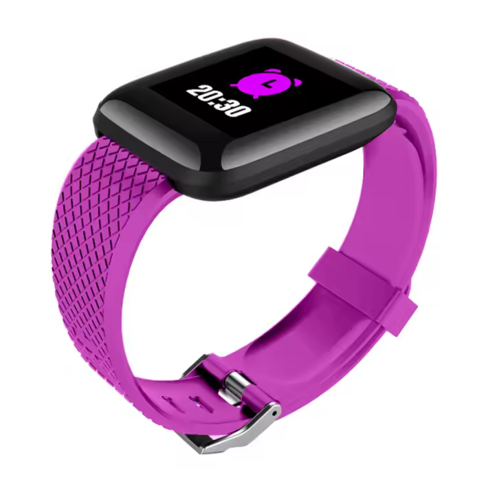 Pulsera inteligente con Pantalla a color D13, monitorización de frecuencia cardíaca, presión arterial, Sueño, IP67, resistente a Agua, Reloj con Carga Directa por USB - 1