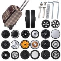 Kit De Reparación De Ruedas De Equipaje Duraderas Universales 2 Piezas Con Tornillos Partes De Maleta Rueda De Caster Reemplazo Para Maletas - details 4
