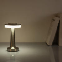 Lámpara De Mesa LED Retro Recargable Por USB Luz Nocturna Exterior Decorativa Para Habitación Sala De Estar Barra Hotel Café Iluminación De Escritorio - details 12