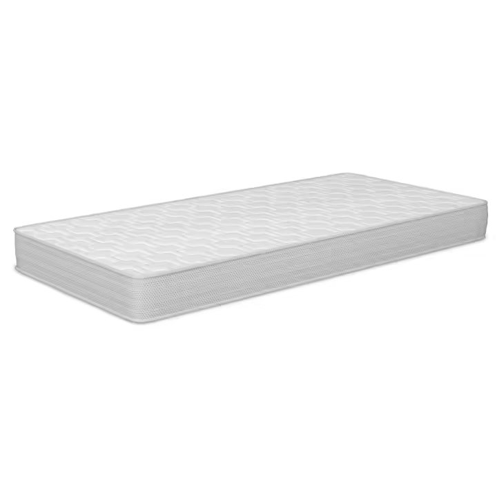 COLCHON DE CUNA BABY MEMOR VISCO. COLOR BLANCO Y GRIS. DIFERENTES TAMAÑOS DE CUNA - 1