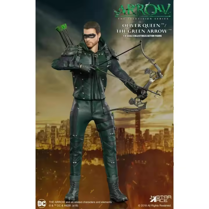 DC COMICS FIGURA ARROW REAL MASTER SERIES OLIVER QUEEN STAR ACE - 1