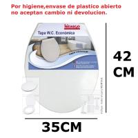 Asiento de Inodoro Universal CM Económico Blanco - Fácil Instalación - details 0