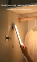 Lámpara Nocturna LED Con Sensor De Movimiento Luz Inalámbrica USB Para Armario De Cocina Y Dormitorio Sensor LED - details 9