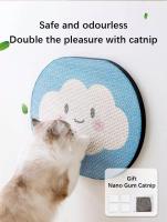 Nuevos Juguetes Para Gatos Nubes Azules De Dibujos Animados Tablero De Rasguñado Adhesivo Protección De Muebles Resistente Al Desgaste Y Uso Sustentable Para Mascotas - details 5