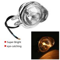 Lámpara De Faro Antiniebla Retro Universal Para Motocicleta DC 12V LED Fuente De Luz 4200K Venta Individual Peso Del Paquete 0 - details 4