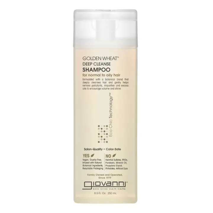 Giovanni Eco Chic Golden Wheat Deep Cleanse Shampoo 250ml - 1