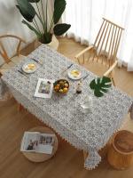 Nueva Teléfono De Mesa De Porcelana Azul Y Blanco Estilo Bohemio Impreso En Algodón Lino Para Mesa Occidental Picnic Fiesta 1PC - details 5