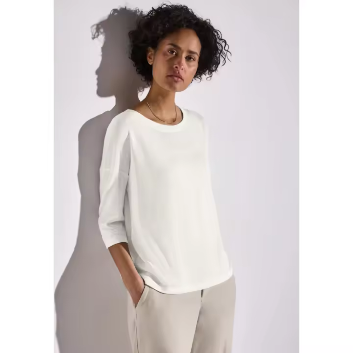 Street One Mod. PS323154 - Jersey finito manga 3/4 y cuello barco para mujer - 1