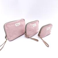 Bagsgarden Neceser de 3 piezas impermeable con rayas, adecuado para cosméticos, bolsa de viaje y gran capacidad de almacenamiento - details 3