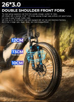 Shengmilo El nuevo MX03 bicicleta eléctrica 500W Bafang motor, 48V17.5AH840WH Batería de Litio * 2 E-Bbikes combo - details 11
