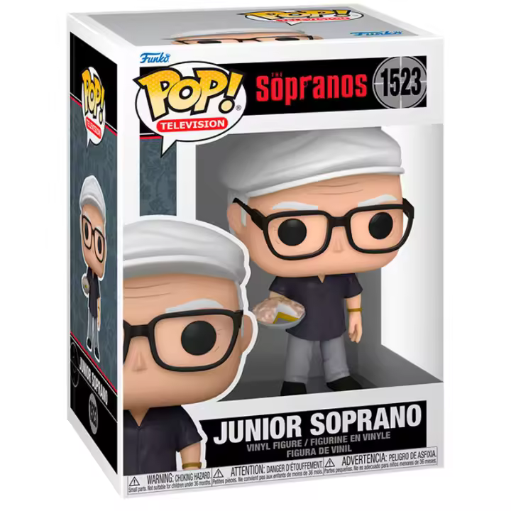 Funko Pop! TV: Sopranos - Uncle Junior - The Sopranos - Figura de Vinilo Coleccionable - Idea de Regalo- Mercancia Oficial - Juguetes para Niños y Adultos - TV Fans - Muñeco para Coleccionistas - MR POPYE - 1