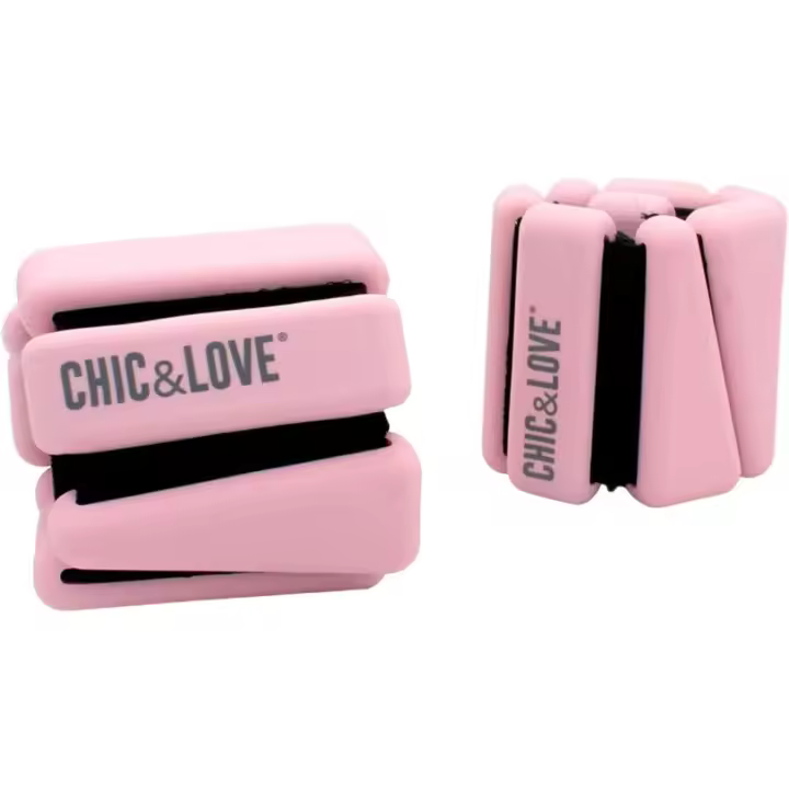 CHIC & LOVE® | Set de Pesas Lastradas Ajustables y Regulables | 2 X 0,45 Kg | Gimnasio, Natación, Caminar, Pilates, Yoga - Para Muñecas y Tobillos - 1