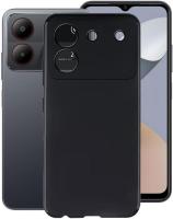 Funda para ZTE Blade A54 (4G) Carcasa Gel TPU Silicona Negro GTRPESP + Protector Pantalla Cristal Templado Movilear - details 0