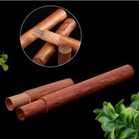 Porta Varias Incienso De Madera Natural Soporte Para Incienso Tubo Caja De Almacenamiento De Madera Rosa Para Hogar Y Salud - details 2