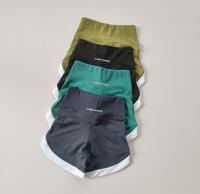 Shorts Deportivos De Cintura Alta Para Mujer En Verano Rojos Para Yoga Y Fitness Transpirables Y Casuales Talla Verdadera - details 1