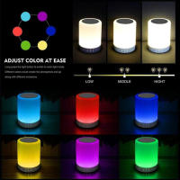 Altavoz Bluetooth Portátil Wireless Mini Juego De Luces LED Coloridas Luz De Noche Para La Cama Lámpara De Mesa Para Mejorar El Sueño - details 9