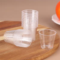 50Pcs Copas De Postre Mini Desechables De 30ML En Plástico Transparente Para Fiestas De Cumpleaños Picnics Y Prueba De Comida En La Cocina - details 4