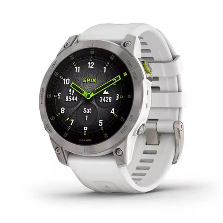 Reloj Garmin Epix Gen  2 Zafiro Titanio Blanco 47mm 010-02582-21 GARMIN - 1