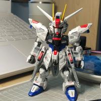 Modelo De Mecha GAOGAO MGSD SEED ZGMF-X10A Kit De Artesanía Con Pegatinas Y Plataformas Figura Anime De Asamblea PVC Para Jóvenes De 14 Años O Más - details 1