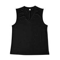 Chaleco Sin Mangas Para Hombre De Color Sólido Con Cuello En V Transpirable Y Casual Adecuado Para Fitness Y Deportes - details 22