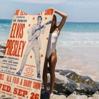 Toalla De Microfibra E-Elvis Presley Absorbente Y Secado Rápido Toalla De Playa Suave Para Yoga Natación Camping Senderismo Tamaño 76x182 Cm - details 7