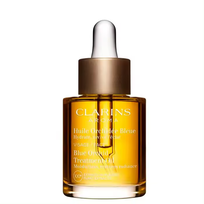 Clarins Huile Orchidée Bleue Aceite Facial Hidratante para Pieles Deshidratadas 30 Ml - 1