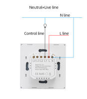 Interruptor Inteligente WiFi De Pared Con Toque EU 220V Necesita Alambre Neutro Compatible Con Alexa Google Home 1/2/3/4 Gang Tuya Smart Life - details 11