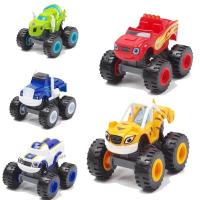 Juguetes De Coche Monstruo Y Máquina Inflamable Russian Crusher Camión De Combate Figura De Vehículos Blaze Regalo De Cumpleaños Para Niños - details 3