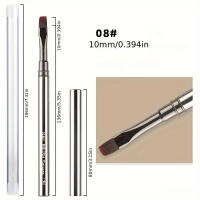 Pack De 12 Pinceles De Uñas De Acero Para Líneas Largas Detalles Finos Dibujo Fino Coloreado Delicado Tamaño Como En La Imagen - details 7